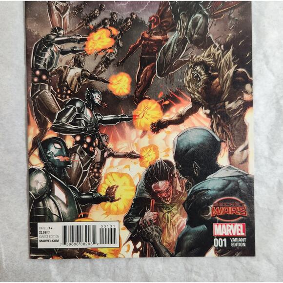Secret Wars Age Of Ultron Vs. Marvel Zombies Marvel Variant Edition #1 2015 NM - Picture 4 of 8